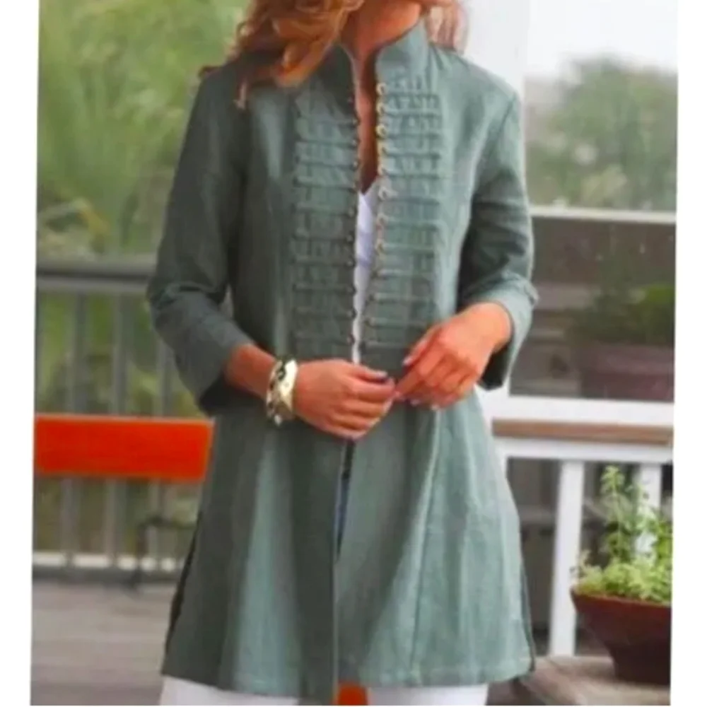 Plus size Soft Surroundings " The Sheffield" long line jacket size 1X.